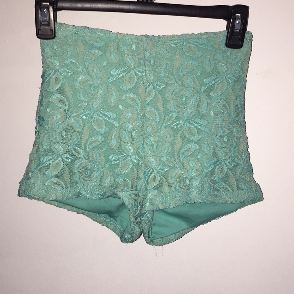 high waisted shorts